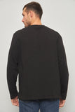 Polera casual  negro calvin klein talla Xl 242