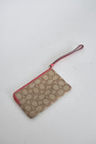 Cartera casual  café coach talla Xs 336