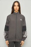 Cortaviento casual  gris  adidas talla L 700