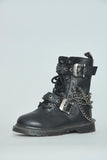 Bota casual  negro demonia talla 38 823