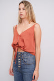 Top Naranjo Free People Talla M Image 1