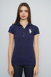 Polera AZUL MARINO polo ralph lauren Talla M Image 0