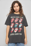 Polera casual  gris rolling stones talla L 532