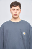 Polera casual  azul carhartt talla Xl 921