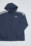 Cortaviento casual  azul  adidas talla S 616