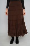 Falda Café Kate Hill Talla 8p Image 0
