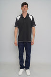 Polera NEGRO/BLANCO Adidas Talla L Image 3