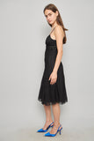 Vestido casual  negro ice talla Xs 238