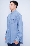 Camisa denim celeste polo ralph lauren Talla Xl Image 1