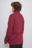 Polerón Burdeo Polo Talla M Image 2