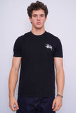 Polera Negro Stussy Talla S