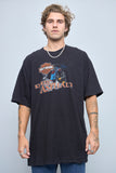 Polera Negro harley davidson Talla Xxl