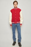 Bomber casual  rojo rennoc talla L 813