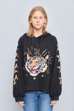Polerón Negro GAP Talla Xxl