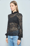 Blusa Negro Lagence Talla S Image 1