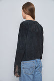 Chaqueta cuero  negro bebe talla M 186