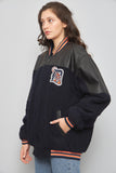 Bomber casual  azul mr ps talla Xl 992