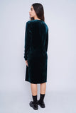 Vestido Verde calvin klein Talla 12 Image 2