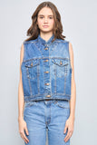 Chaqueta denim  azul levis talla L 772