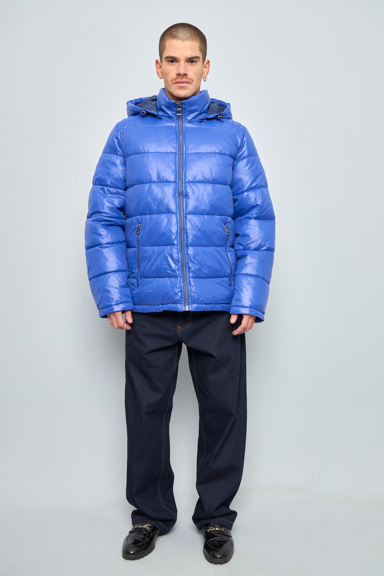 Parka Azul Guess Talla L – Nostalgic