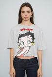 Polera Gris Betty Boop Talla Xl