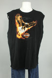 Polera Negro harley davidson Talla Xxxl