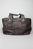 Cartera/Mochila chocolate Coach Talla TU Image 2