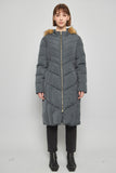 Parka casual  gris cole haan talla L 716