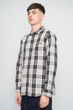 Camisa escocesa gris Oakley Talla L Image 1