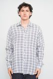 Camisa escocesa azul burberry london Talla M