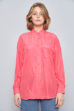 Blusa casual  rosado the limited talla S 099