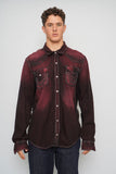 Camisa Burdeo true religion Talla Xxl Image 0