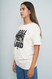 Polera rosa pálido Nike Talla S Image 1