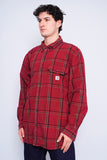 Camisa escocesa roja Carhartt Talla Xl Image 1