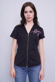 Blusa Negro harley davidson Talla S
