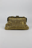Cartera/Mochila dorado Talbots Talla TU Image 0