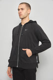 Poleron casual  negro nike talla L 887