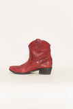 Bota casual  rojo franco sarto talla 41 225