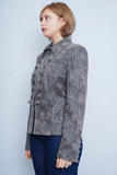 Jacket denim gris cass Talla L Image 1
