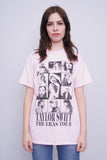 Polera Rosado taylor swift Talla M