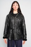 Abrigo Negro Wilson Leather Talla M Image 0