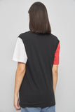 Polera casual  negro champion talla S 900