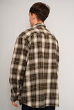 Camisa escocesa gris/verde Carhartt Talla M Image 2