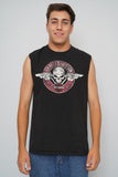 Polera Negro harley davidson Talla L Image 0