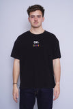 Polera Print negro whatever forever Talla XL 1
