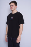 Polera Print negro whatever forever Talla XL 2