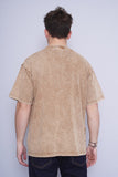 Polera Print café elfric eden Talla S 3