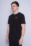 Polera Print negro fireball Talla TU 2