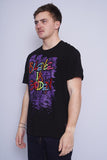 Polera Print negro switch remarkable Talla XL 2