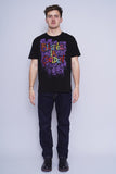Polera Print negro switch remarkable Talla XL 4